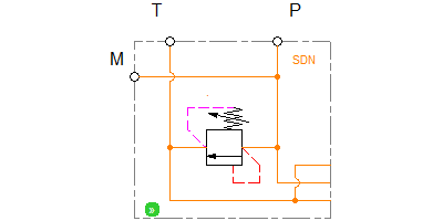 SDN-P-B1S-1 Inlet section